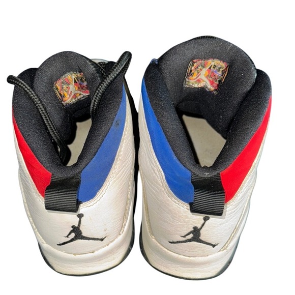 Jordan 10 Retro Russell Westbrook Class of 2006 White Red Blue 310805-160 Mens 8